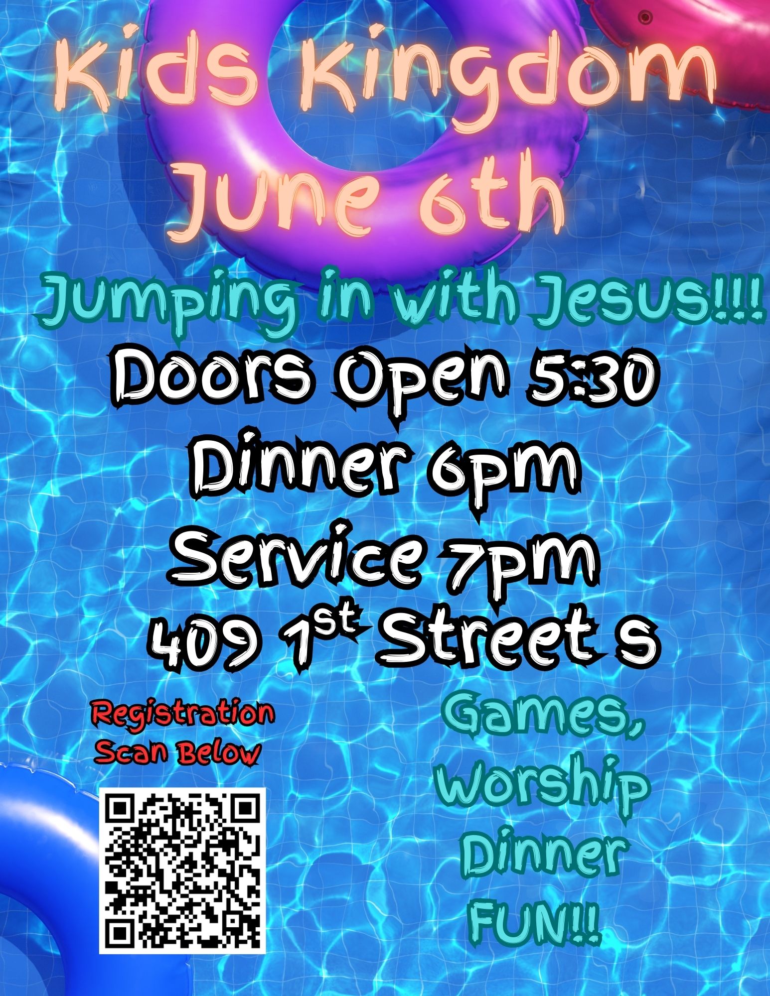 Kids Kingdom June 6th Save the Date! (Real Estate Flyer) (1)